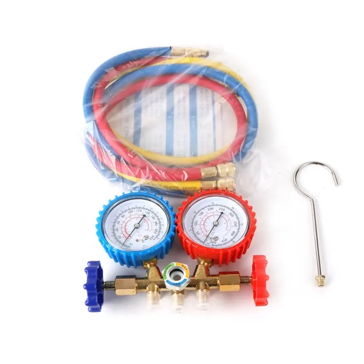 High Quality Brass Manifold Gauge Set R410 R134A R22 R32