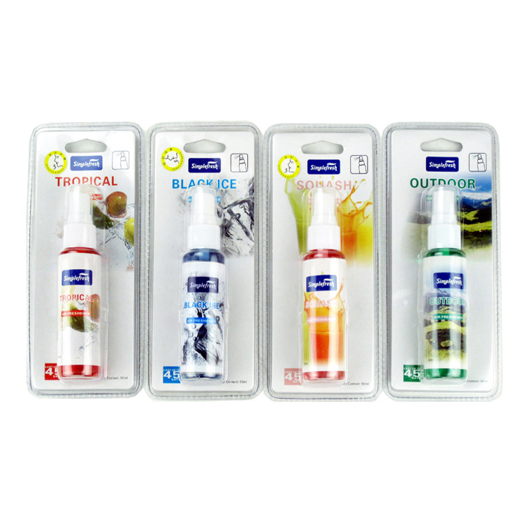 30ml Small New Car Smell Room Pump Spray bottle Fragrance Air Freshener dispenser automatic spray