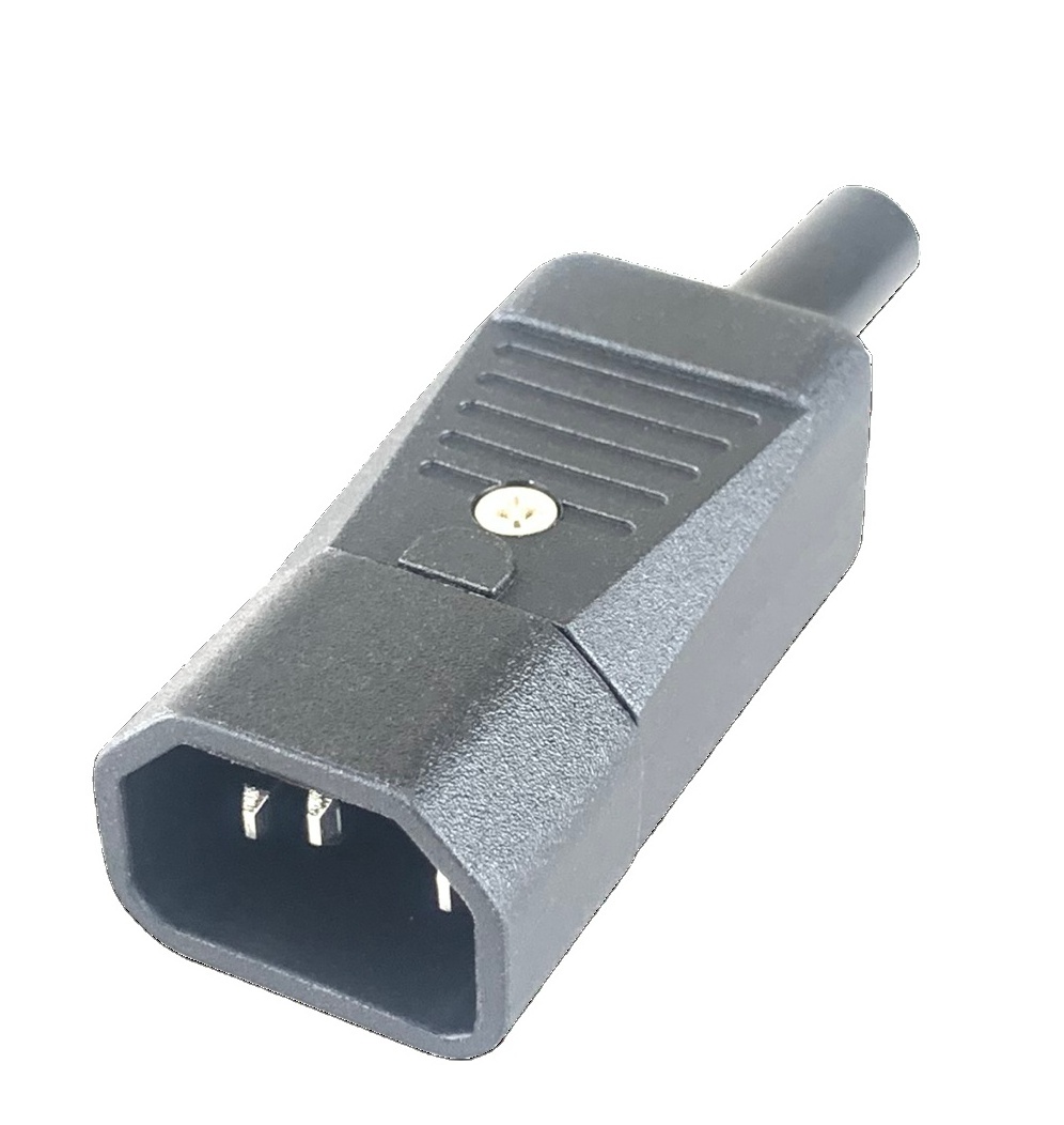 High Quality OEM Brand Taiwan JEC Re-Wirable C14 Power AC Plugs 250V For Wholesale