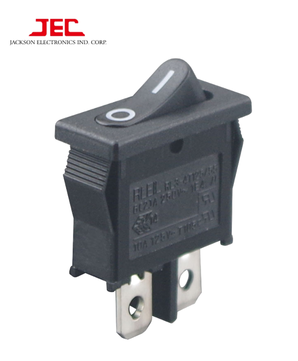 OEM High Quality JEC Mini Paddle White Rocker Switch On-Off Single Pole For Export