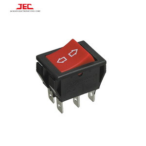 JEC RLEIL ROCKER SWITH 608 Series ON-OFF DPST DPDT Double Pole color 4pin 6pin switch