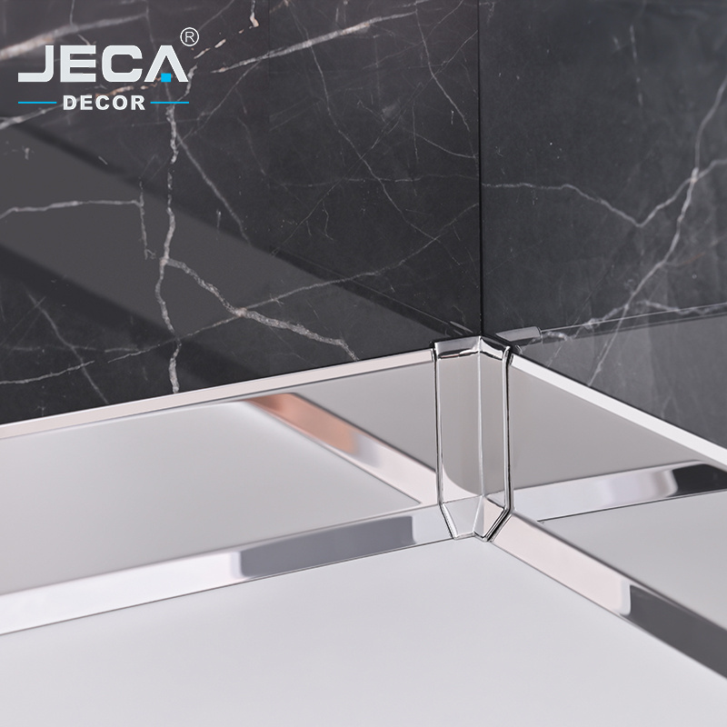 Foshan Factory JECA Stainless Steel Skirting Boards Metal Skirting Board For Floor Decoration 304 Baseboard