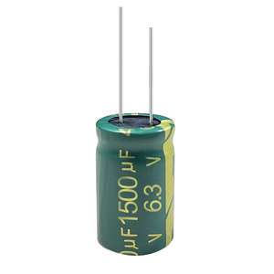 Cost 120v 10uf 16v Aluminum Low Leakage Electrolytic Capacitor For Audio 1500uF 6.3V