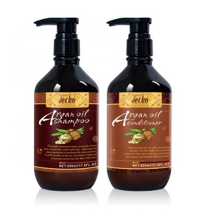 Private Label 100% Pure Natural Sulfate-free 2-IN-1 Argan Oil Hair Shampoo Conditioner Shampoo Set