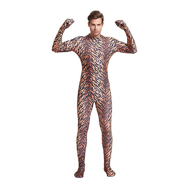 Full Bodysuit Unisex Adult Costume Without Hood Spandex Stretch Unitard Body Suit