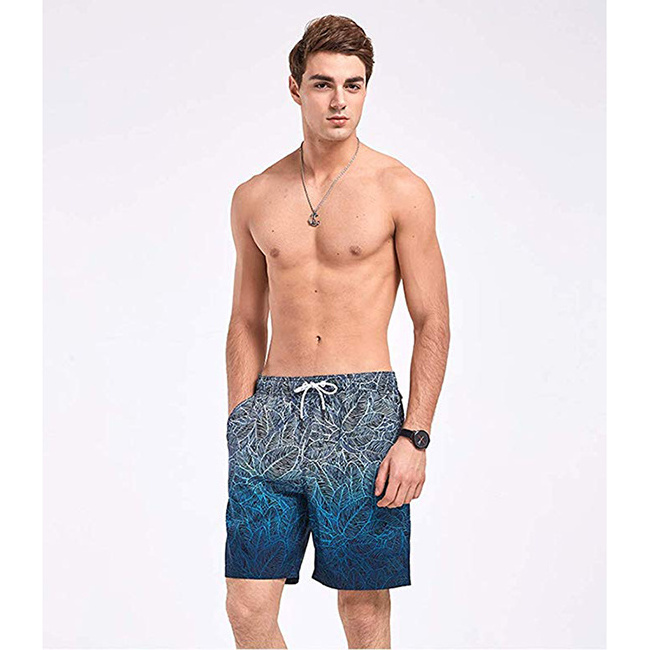 Wholesale Blank 4 Way Stretch Board Shorts Swimming Wear Beach Surf shorts