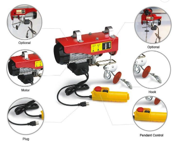 wire rope small winch PA1000 Electric Hoist