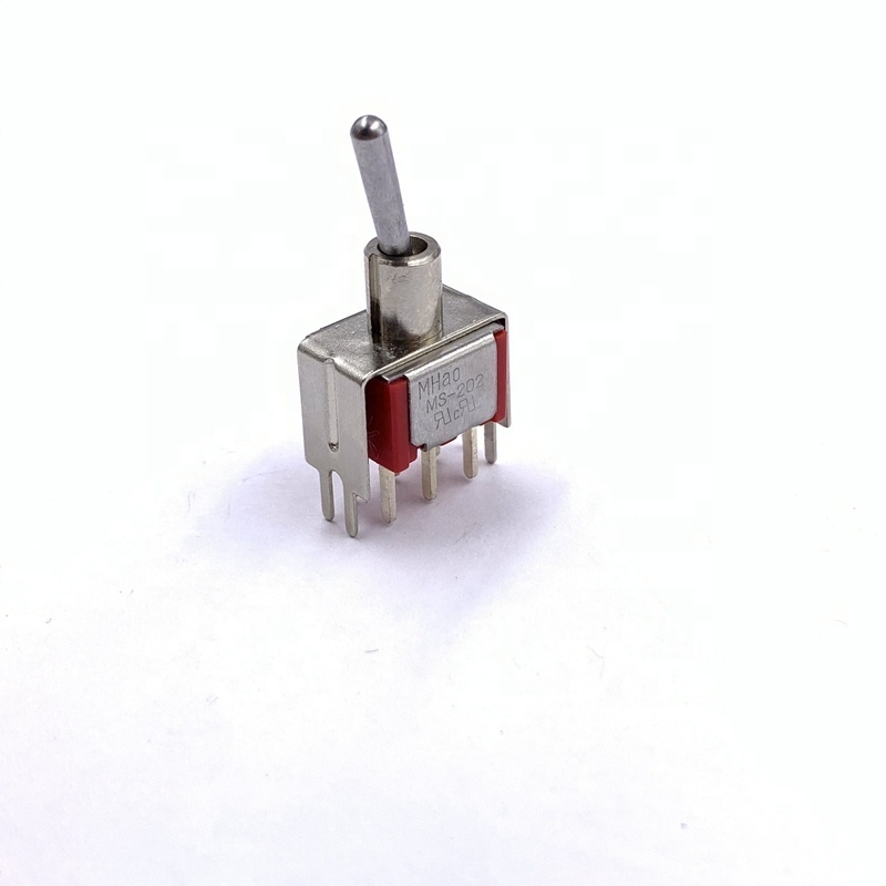 5A 250V JEC JMS-202-A2T toggle switch 6 pin 3 way switch 6 pole on off on toggle switch