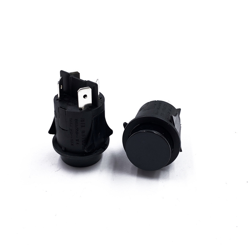 Black Switch  Waterproof Micro Switch Mini Rocker  Waterproof Inline Switches