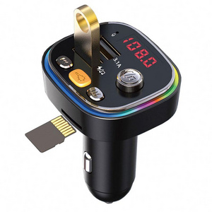 Dual Usb 3.1A multifunction  Charger  Player Handsfree Kit Adapter Fast Charging  Fm Transmitter New Post Car Charger Mp3 Player