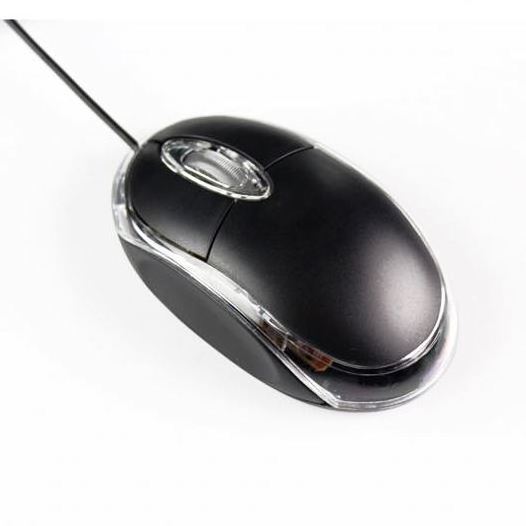 1 Dollar Cheap Wire Optical Wired USB Computer Mouse for Laptop Accessories