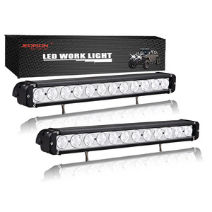 Single row smart light bars 12v 24v 32" 42"50" 22inch 52inch swesara 12D flood for 4x4 car truck curved offroad barra Led