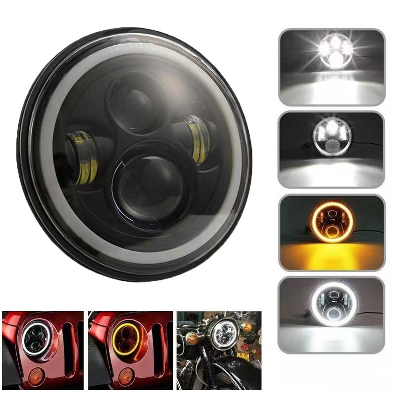 Hot sale Off-road Car Headlight LED Car Driving Led Work Light Motorcycle 7inch LED Headlamp Light