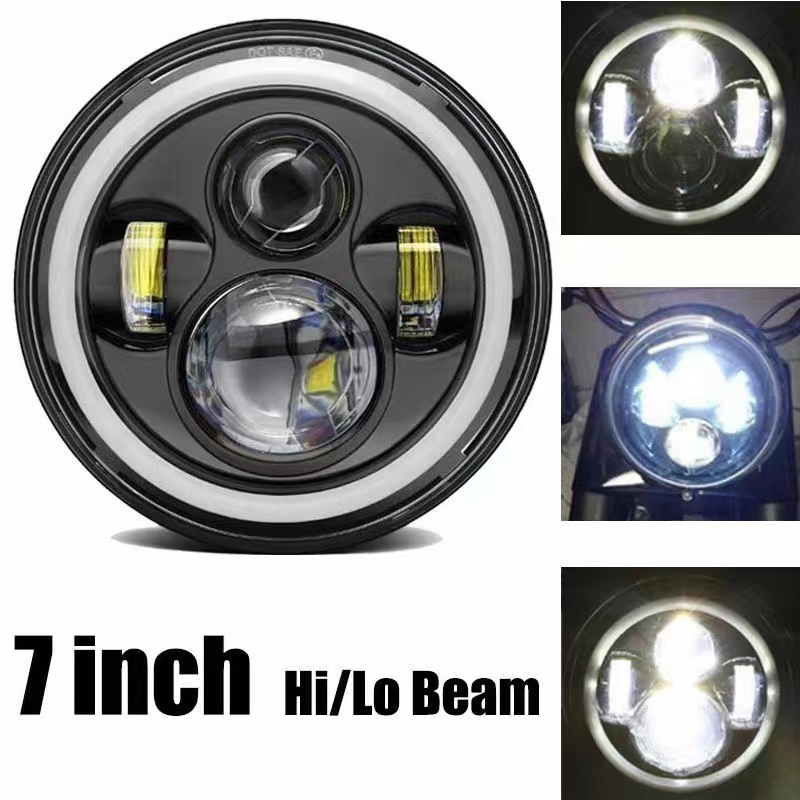 Hot sale Off-road Car Headlight LED Car Driving Led Work Light Motorcycle 7inch LED Headlamp Light