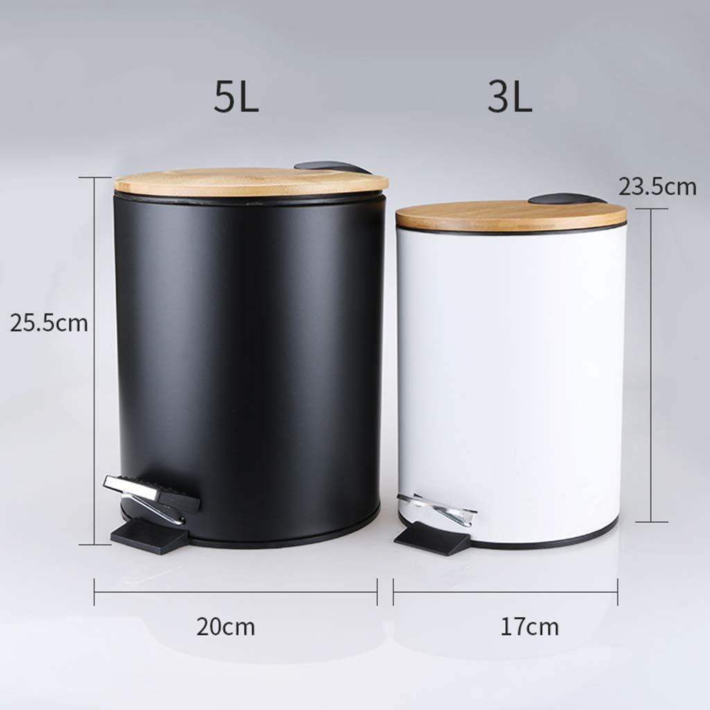 Kitchen Pedal Bin - 3L/ 5L Double Layer Step Trash Can smart waste bins