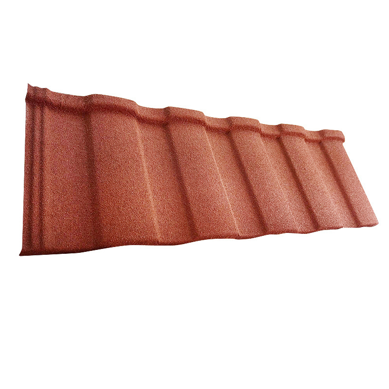 Caribbean Roofing Materials Roman Shake Classic Profile 50YEARS Lifespan Stone Coated Roofing Sheets in Jamaica For Home Roof