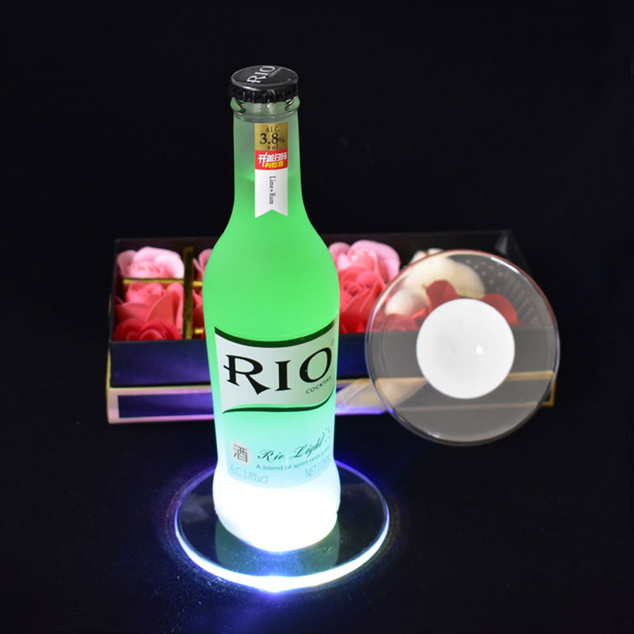 Led light base led hookah light base Wine bottle coaster and vase base