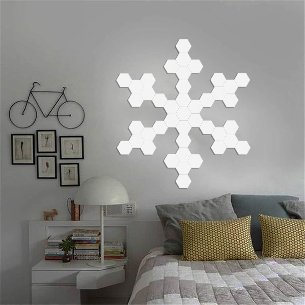 Modern RGB LED Wall Lights Remote Control Modern Wall Sconce for Bedroom & Living Room DIY Wall Fixture Lamp Decor