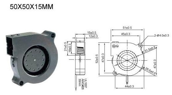 JEEK 5015 Fan Blowers 50x50x15mm 5v 12v Dc Centrifugal Blower With Fan Price