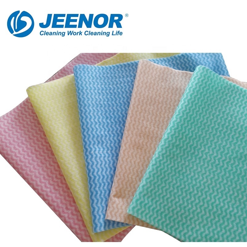 Household absorbent dish towel handy wipers high quality disposable nonwoven cleaning cloths