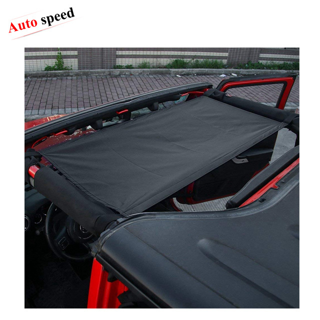 Black Car Roof Hammock for Jeep Wrangler 1997-2019 TJ JK JKU JL JLU