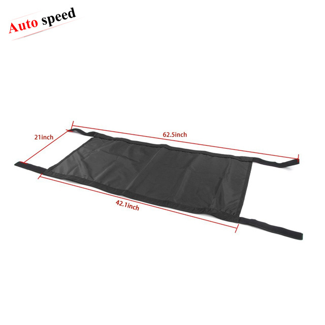 Black Car Roof Hammock for Jeep Wrangler 1997-2019 TJ JK JKU JL JLU