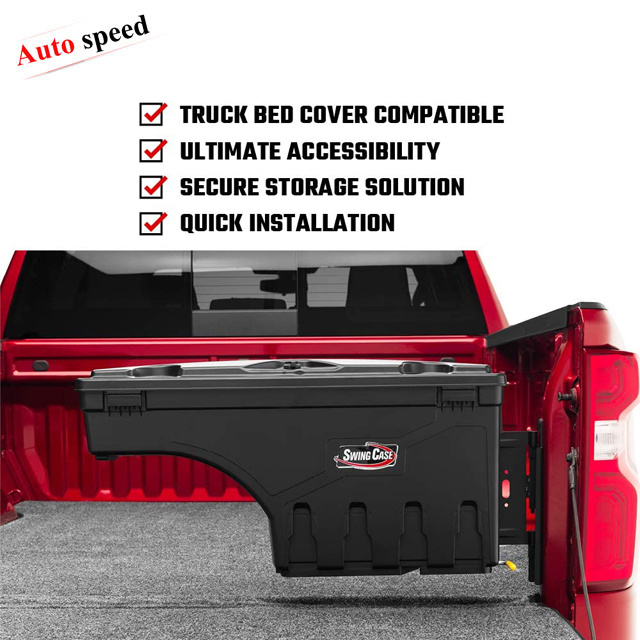 Undercover Swing Case Truck Bed Storage Box for Ford F-150 15-20 Drivers Side