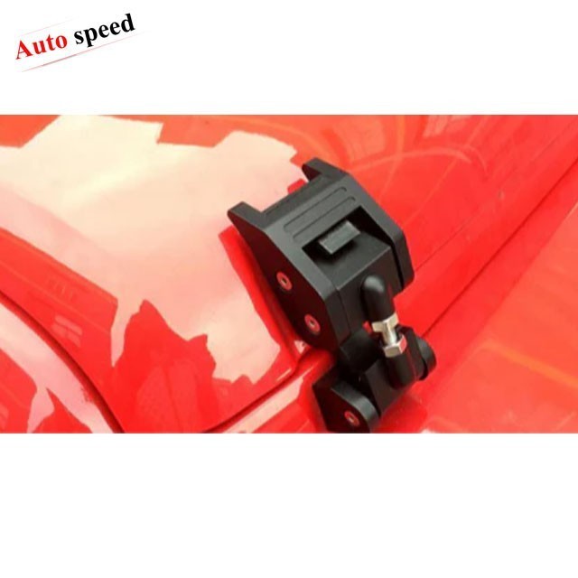 Metal With Black Painting Hood Latch Catch Cover Locking Buckle  for Jeep Wrangler JK   JL