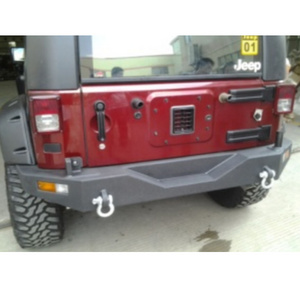 Rear bumper without tire carrier for JEEP WRANGLER JK 07+