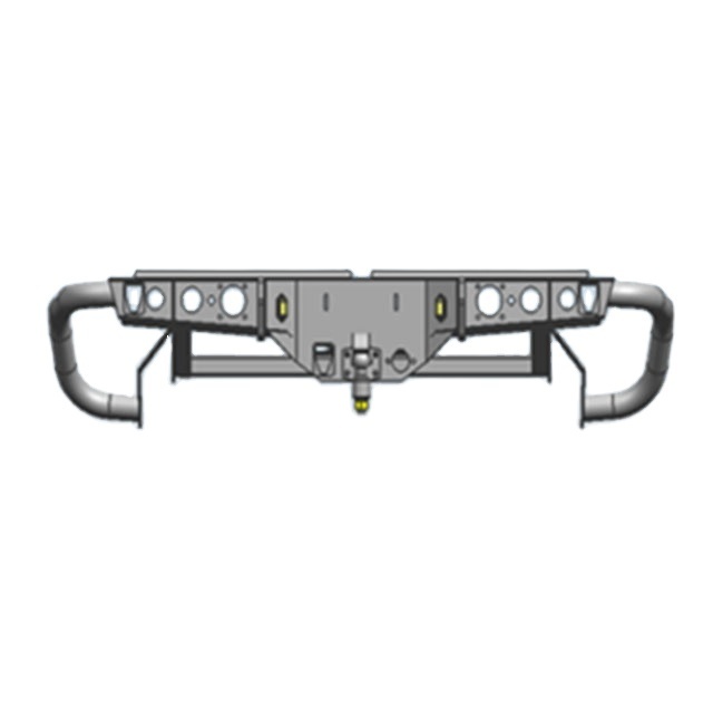 Front bumper for Nissan Navara d40