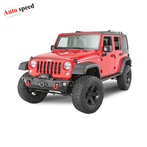 Black Steel Front Bumper Without Stinger for JEEP WRANGLER JK 07-16