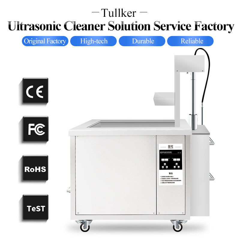 Tullker Car Truck Tyre Tire Wheel Aluminum Alloy Rims Automatic 40kHz 28kHz Industrial Ultrasonic Cleaner