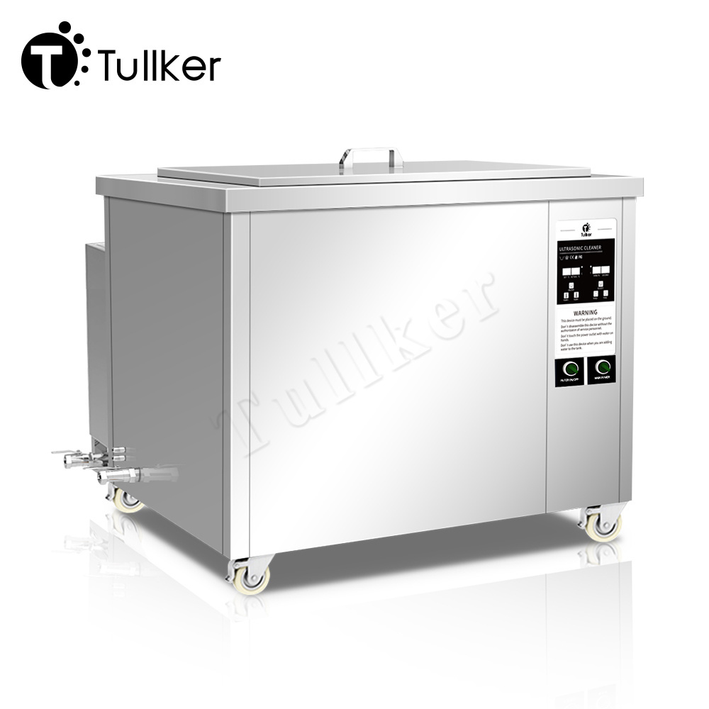 Tullker 88L Time Set Ultrasonic Cleaner Washer Filter Cycle Golf Ball Engine Hardware Parts Transducer Mold Tool DPF Tank