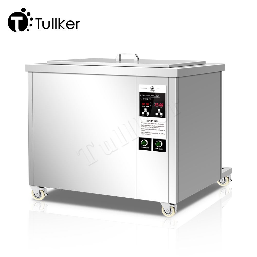 Tullker 88L Time Set Ultrasonic Cleaner Washer Filter Cycle Golf Ball Engine Hardware Parts Transducer Mold Tool DPF Tank