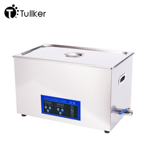 Tullker 22L Industrial Ultrasonic Cleaner Bath Equipment PCB Board Engine Parts Oil Rust Remove Ultrasound Cleaning Machine 480W