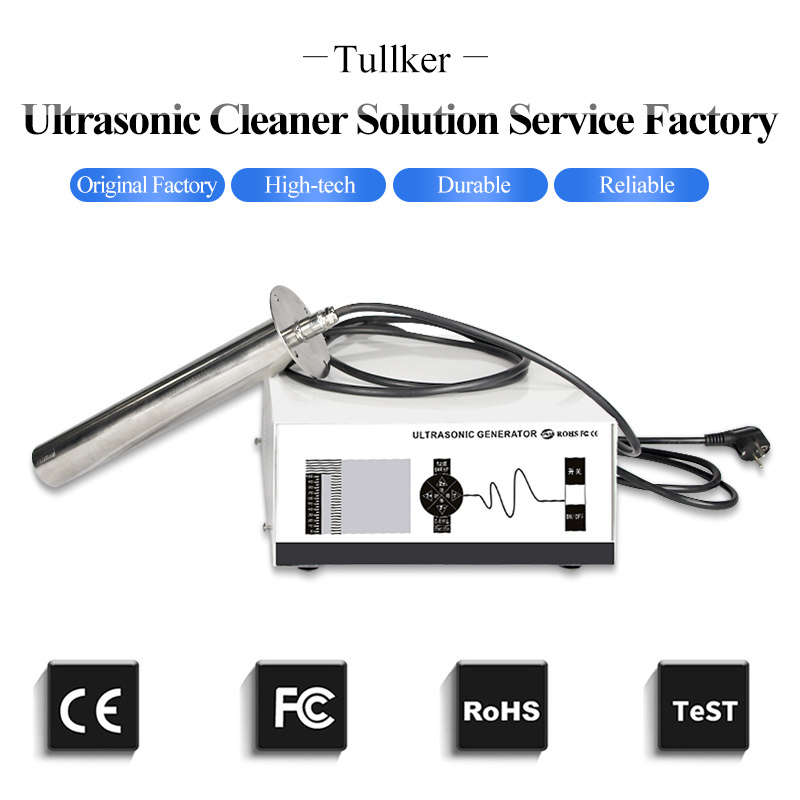 28kHz 40kHz Tullker 180L Bath Submersible Transducer packs Engine Metal Washer Ultrasonic Cleaner Vibration Rod