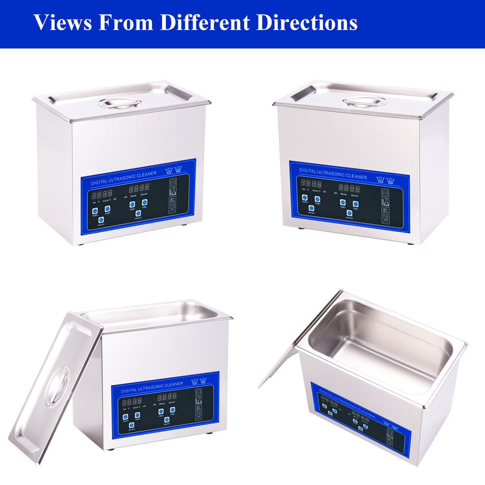 3.2L Digital Tullker Ultrasonic Cleaner MotherBoard Rust Remove Ultra Sonic Washer Clean Machine