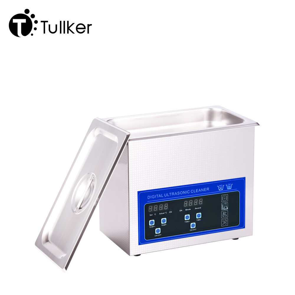 3.2L Digital Tullker Ultrasonic Cleaner MotherBoard Rust Remove Ultra Sonic Washer Clean Machine