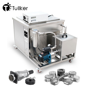 Tullker 88L Time Set Ultrasonic Cleaner Washer Filter Cycle Golf Ball Engine Hardware Parts Transducer Mold Tool DPF Tank