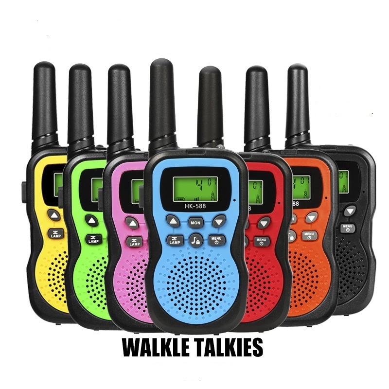 Kids Walkie Talkies 22 Channels 2 Way Radio Toy with Flashlight 3 Miles Range Walkie Talkies for Kids