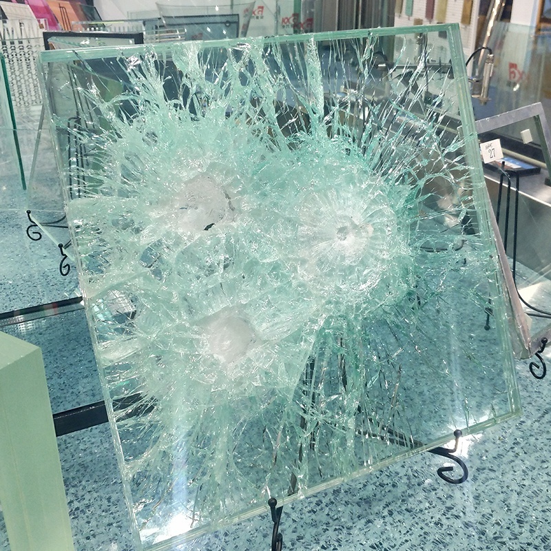 Bulletproof Glass Window Tempered Fire Rated Glass Cost Per Square Meter Foot