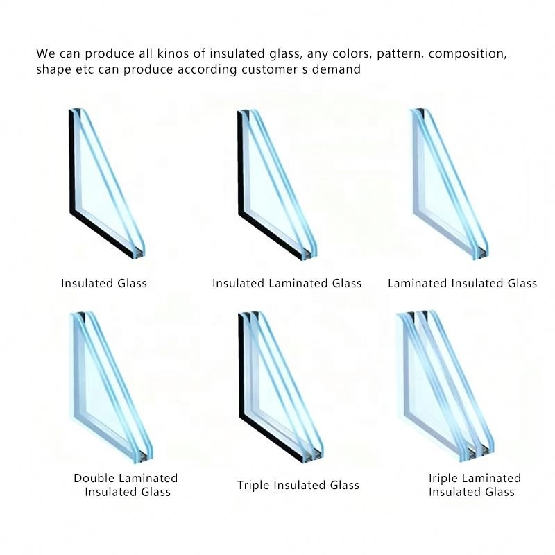 Floor to Ceiling Architectural Roof Top Insulated Glass