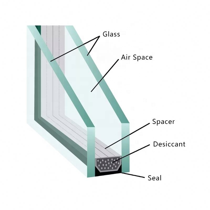 Floor to Ceiling Architectural Roof Top Insulated Glass