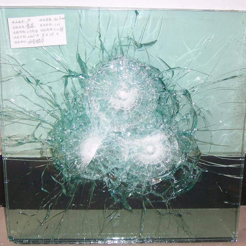 Bulletproof Glass Window Tempered Fire Rated Glass Cost Per Square Meter Foot