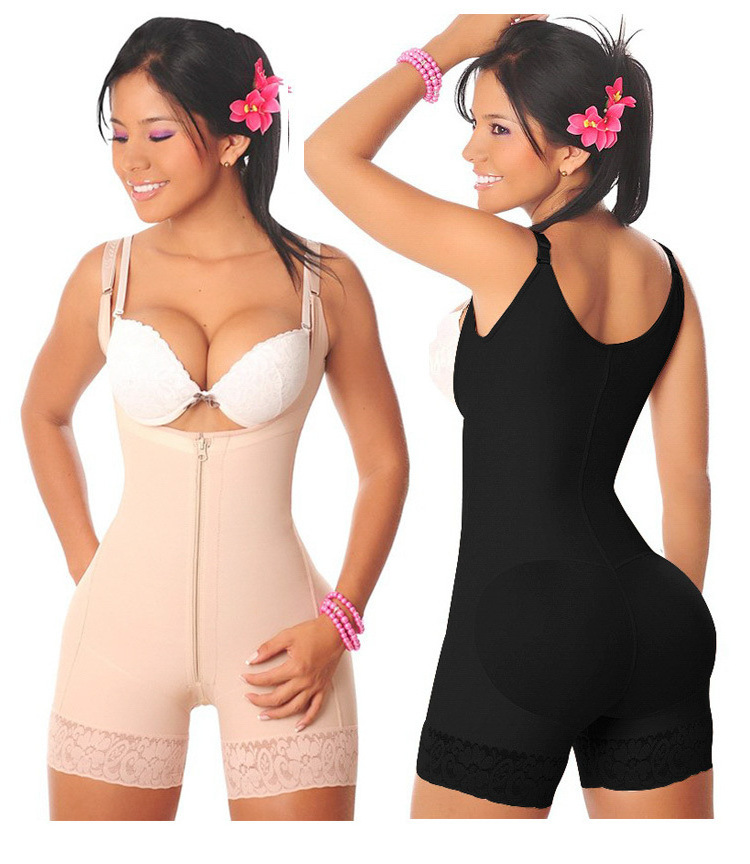 Adjustable Tummy Control Firm Full Body Shaper For Women plus size Body Shapewear