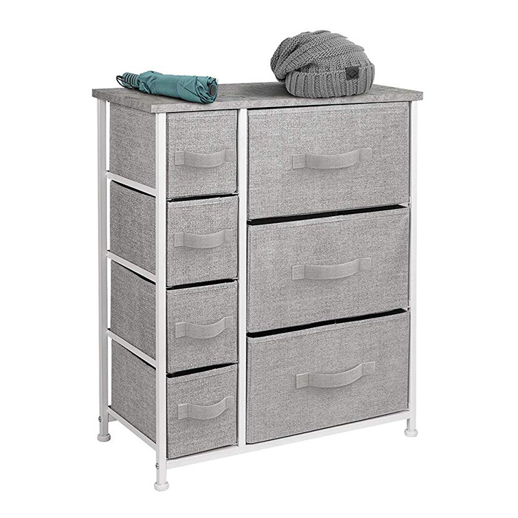 Fabric Dresser Storage Tower for Organizer Storage Drawers Storage Organize with Lid