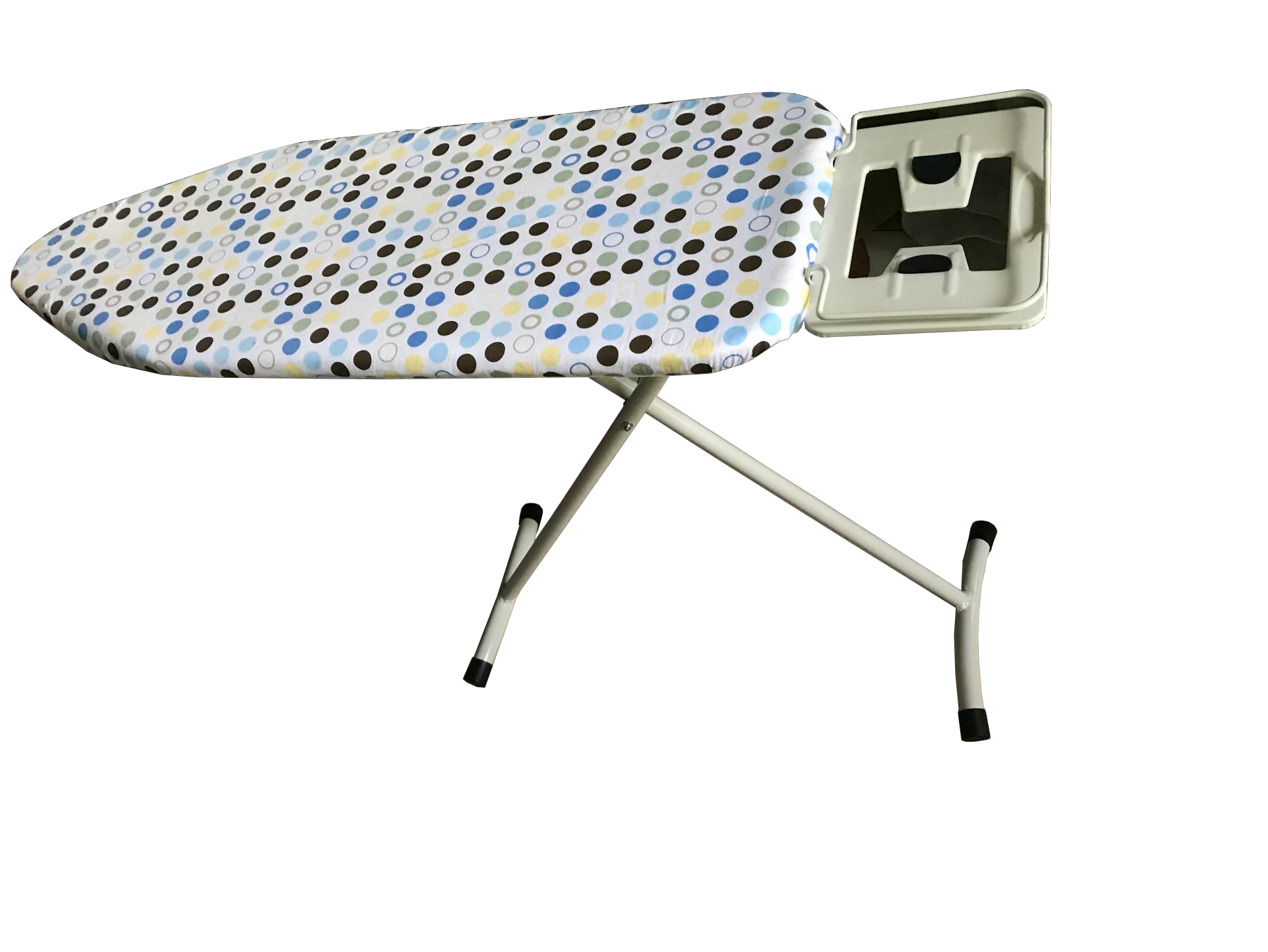 Portable Mini Tabletop Ironing Board with Folding Legs Extra Thick Heavy Duty Padded Cotton Cover PE Europe Rectangle Lacquer