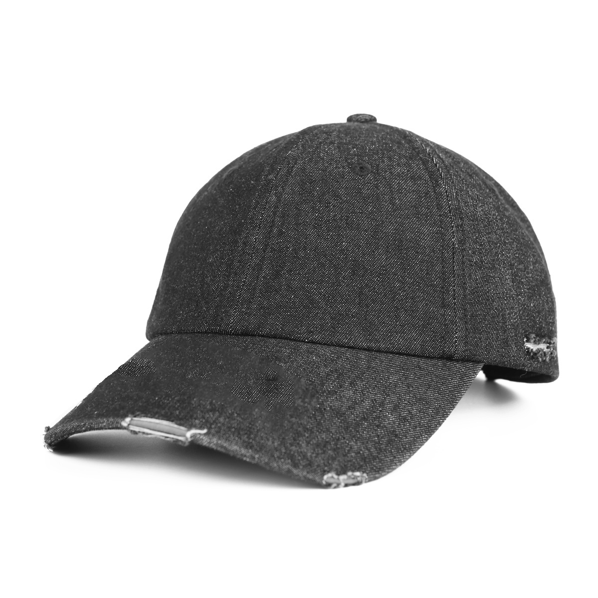 High quality 100% cotton 6 panel distressed sport hat wholesale jean vintage baseball cap ready to ship