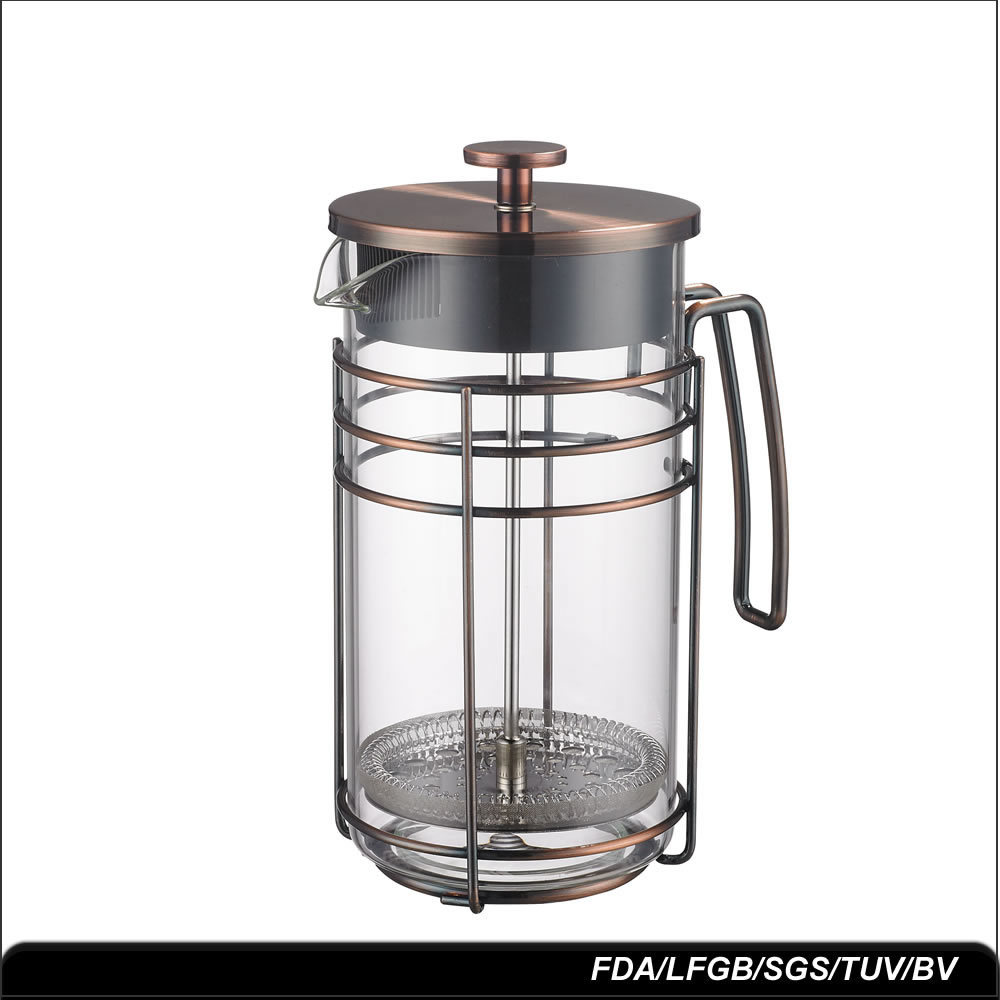 HOT SALE Heat-Resistant Borosilicate Glass Coffee Filter French Press Coffee Maker