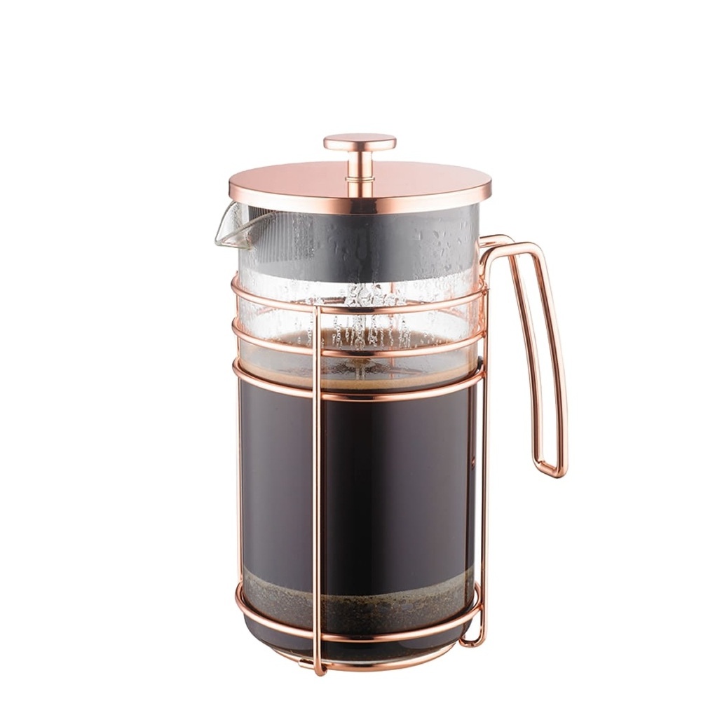 HOT SALE Heat-Resistant Borosilicate Glass Coffee Filter French Press Coffee Maker